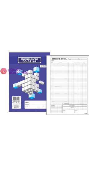 BLOCO MOVIMENTO DO CAIXA 50X2 PT/10* SID