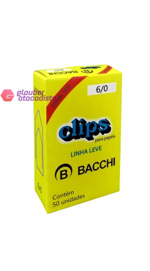 CLIPS METAL  6/0 CX/10 BACCHI