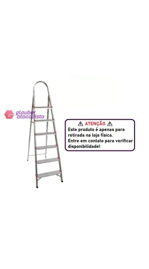 ESCADA ALUMINIO 6DEG. NEW STAR - ENS06