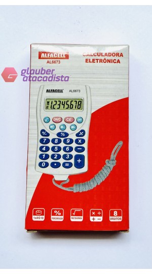 CALCULADORA BOLSO C/CORDAO - AL6673