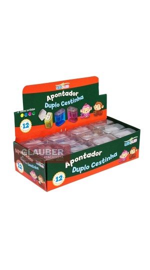 APONTADOR COM DEPÓSITO DUPLO CESTINHA CX/12