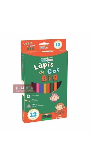 LAPIS COR GIGANTE 12COR PT/06 IMPOR